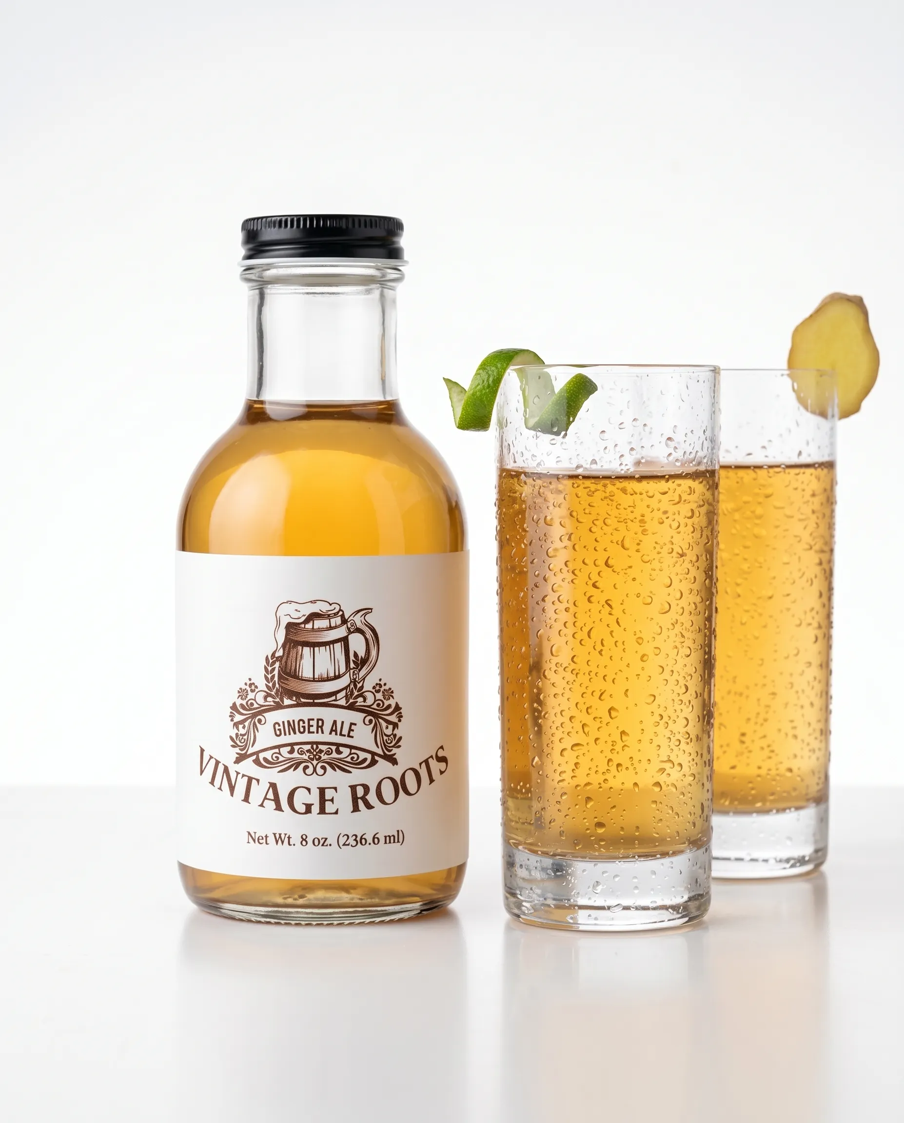 Vintage Roots Premium Classic Ginger Ale Syrup Concentrate